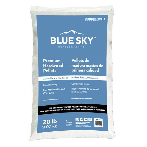 Blue Sky Herbal Inc Blue Sky BSKPFPPEL-20LB Blue Sky Premium Fire Pit Hardwood Pellets BSKPFPPEL-20LB